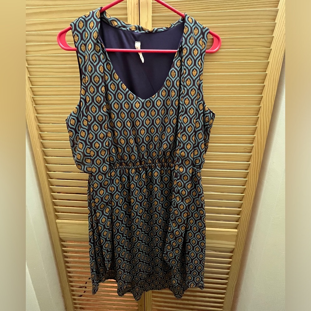 My Beloved geometric print dress